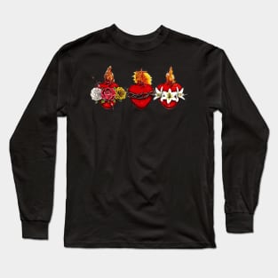 Hearts of the Holy Family Long Sleeve T-Shirt